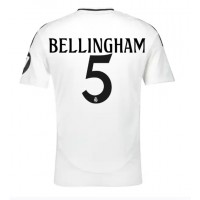 Real Madrid Jude Bellingham #5 Replica Home Shirt 2024-25 Short Sleeve